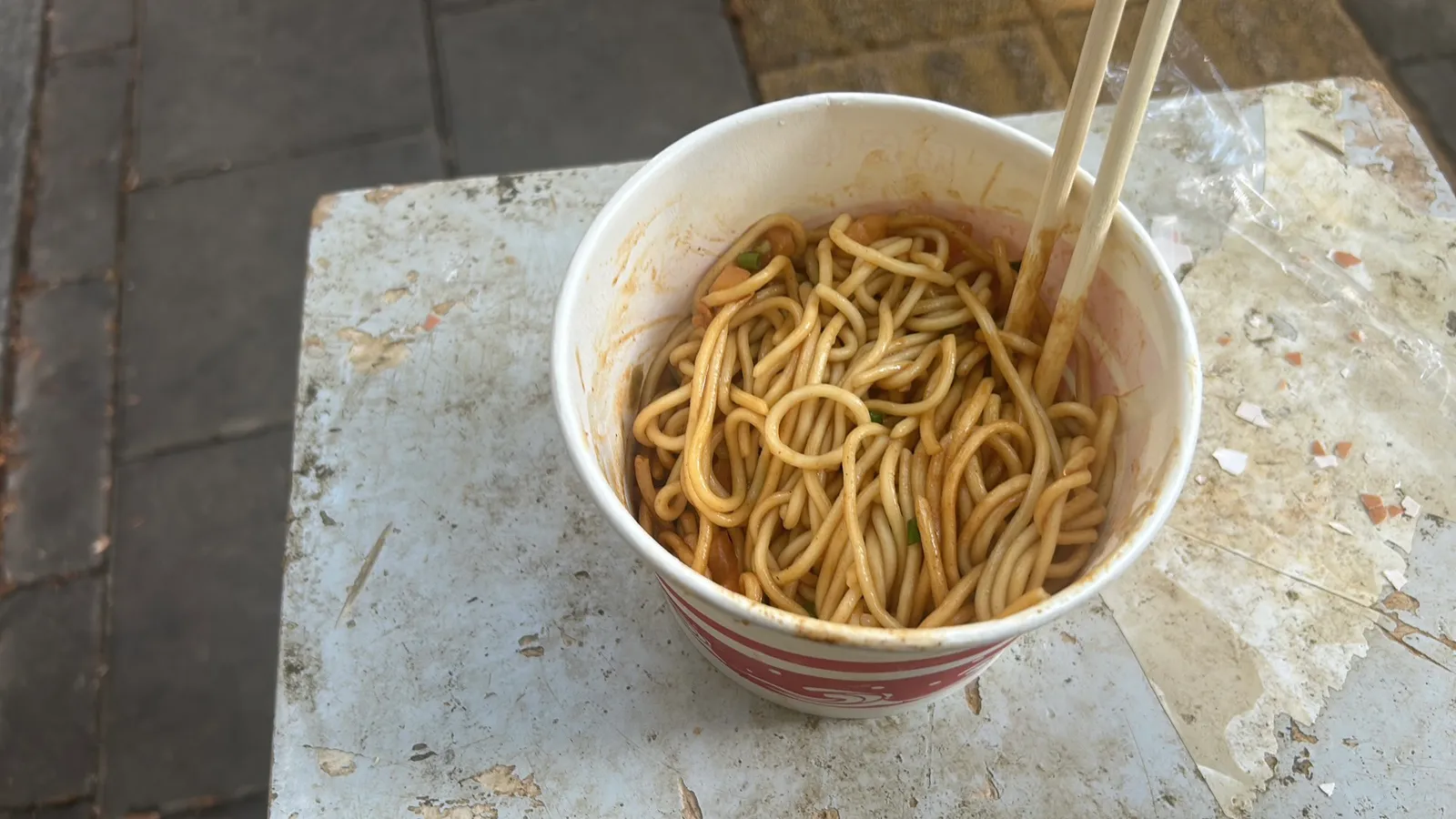 Photo accompanying the Lu Ji Hot Dry Noodles guide in Wuhan