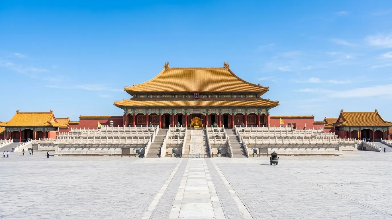 Courtyards inside the Forbidden City